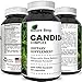 Organic Candida Complex Detox Yeast Cleanse with Enzymes Oregano Oil Caprylic Acid Improve Clarity Immune System Digestion Energy Probiotics Reduce Gas Bloating Weight Loss Support by Nature Berg