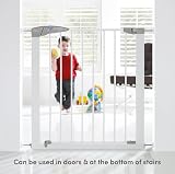 Munchkin Lindam Sure Shut Axis Stair Gate 76-82cm White Pressure Fit view 3