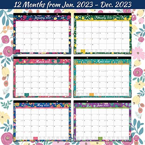 2023 Desk Calendar 12 Monthly Large Desk / Wall Calendar 2023, Jan 2023 Dec 2023, 12'' x 17