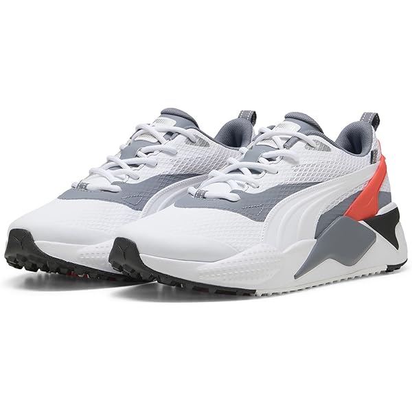Amazon.com | Puma GS-X Efect Men's Golf Shoes, Puma White/Grey