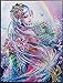 ABEUTY 5D Diamond Painting DIY Full Drill Rhinestones, Beautiful Flower Fairy, Partial Drill Crystal Diamond Art Kits