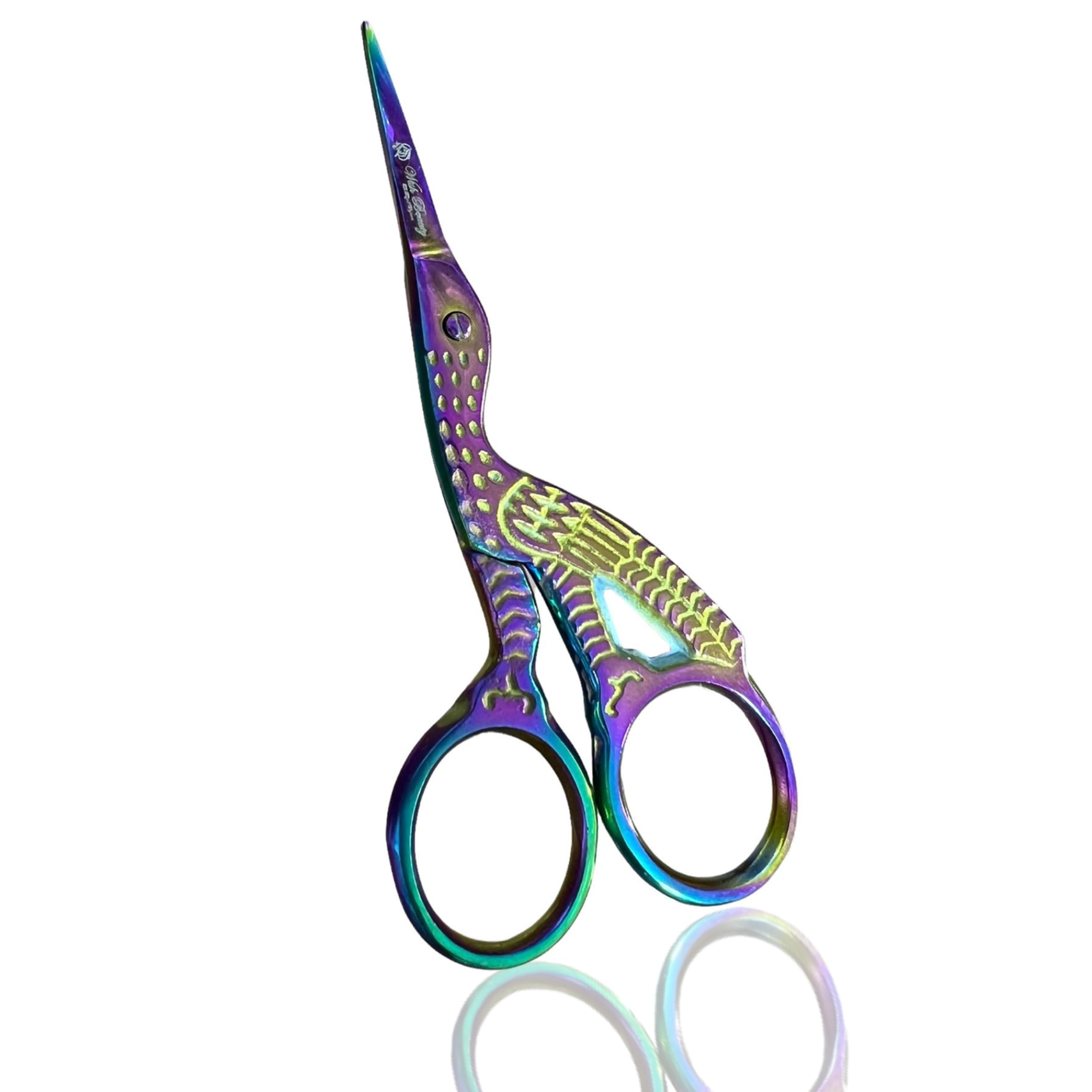 Ultra Sharp 3.5-Inch Embroidery Scissors – Precision Stainless Steel Pointed Tip for Quilting, Knitting, and Cross Stitch – Compact & Lightweight, Perfect for Crafting on The Go