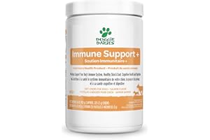 Doggie Dailies Omega 3 for Dogs - 225 Soft Chews - Salmon Oil for Dogs with Apple Cider Vinegar, Bee Pollen, Kelp, Zinc & Bio