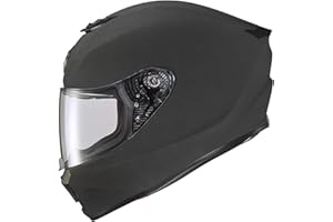 ScorpionEXO R420 Full Face Polycarbonate Street Motorcycle Helmet Bluetooth Ready Speaker Pockets DOT SNELL Approved Adult