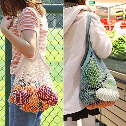 AivaToba 9Packs Reusable Produce Bags Eco Friendly Organic Cotton