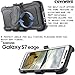 COVRWARE® Galaxy S7 Edge - [Aegis Series] Heavy Duty Dual Layer Hybrid Full-Body Armor Holster Belt-Clip Case [Kickstand] for Samsung Galaxy S7 Edge - White