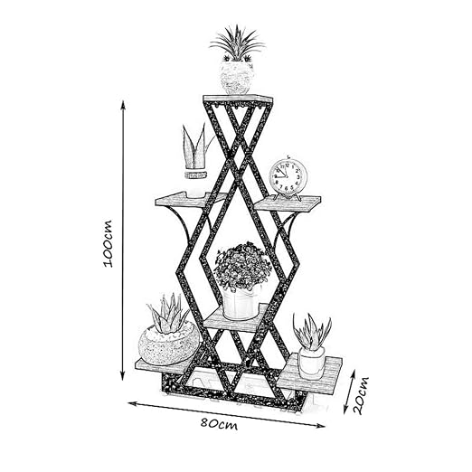 Puesto De Flores,estante para flores Soportes para plantas ...