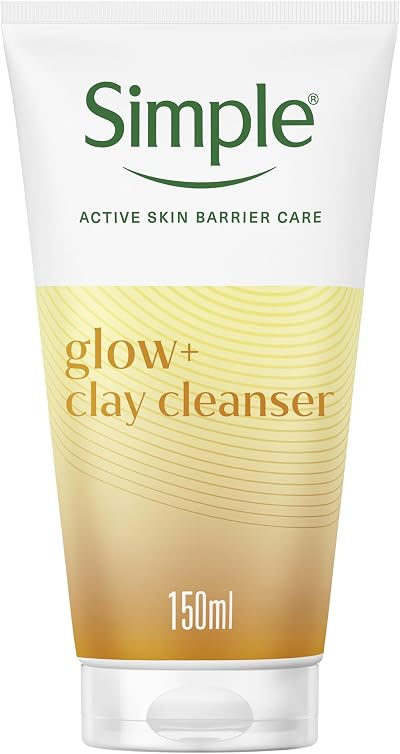 Simple Protect ’n’ Glow Express Glow Clay Polish Cleanser 150 ml
