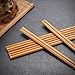 AusKit Natural Bamboo Chopsticks Reusable, Chopstick, FDA Certified, 10 Pairs Gift Sets