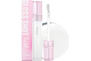 Kaja Lip Balm - Gloss Shot 01 Crystal Clear | High Shine, Non-Sticky, with Jojoba Oil, Sheer, Hydrating, Juicy, Plumper Looking, Non-irritating, 0.14 FL Oz