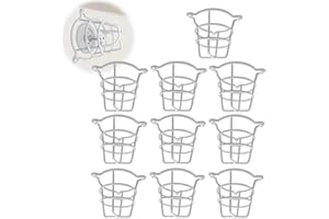 Happy Tree (10 Pack) White Fire Sprinkler Head Guard Cover Cage Protector for Both 1/2" & 3/4" Fire Head for Protecting Flush Mount & Side Wall & Pendent Head Fire Sprinkler Covers for Ceiling