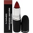 MAC Powder Kiss Lipstick - Stay Curious for Women - 0.1 oz Lipstick