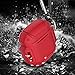 AirPods Charging Case Waterproof Protective Shock Resistant Silicone Cover Sports Design with Hard Sleeve and Keychain for Apple Airpods (Red)