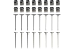 16pcs 6mm Intake Valves for Audi A3 A4 A5 Q3 Q5 Tiguan 2.0T 06D109611H 06D109611T
