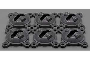 Bendy3D Solutions The ORIGINAL Tonal Accessory Mount for a DIY Tonal Shelf - Tonal Accessory Storage - Includes Tonal Clips/Mounts/Hooks, Screws, Instructions - Shelf NOT Included