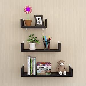 QSAA Baldas Flotantes Estantes De Pared Flotante Estante Mural