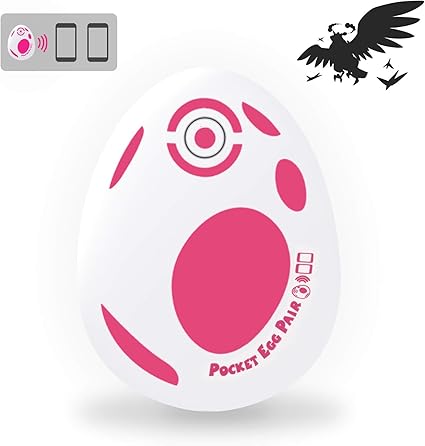Amazon Com Jzw Shop New Pocket Egg Pokemon Go Auto Catch Auto Spin Connects Two Phones At The Same Time For Pokemon Go Plus Accessory Compatible With Iphone And Android Red Toys Games