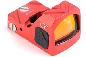 BRAVARY UL2 Red Dot Sight 1x22mm 3 MOA Reticle (RMR Pistol Cut) Reflex Pistol Sight 20mm Picatinny Mount Included