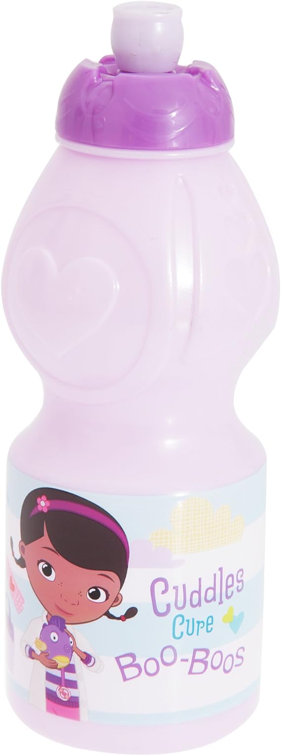 Amazon Co Jp ディズニー Disney ドックはおもちゃドクター オフィシャル商品 キッズ 子供 ガールズ プラスチック ドリンクボトル 水筒 ウォーターボトル 女の子 ワンサイズ ピンク パープル スポーツ アウトドア