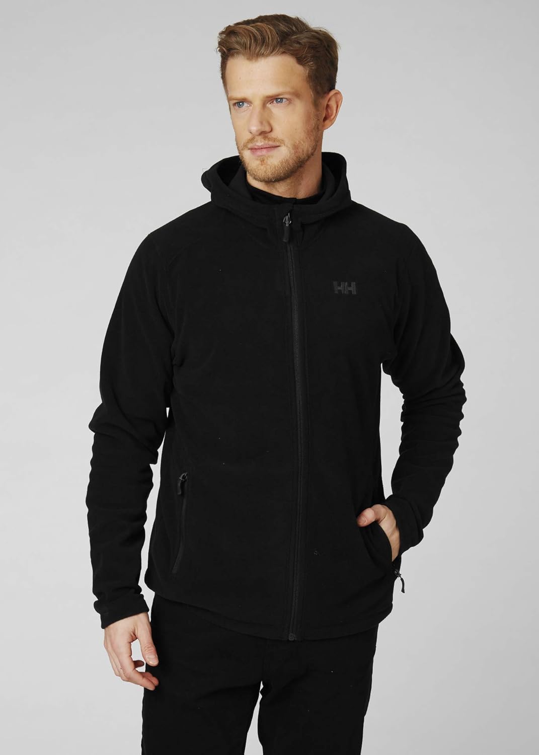 Helly Hansen Mens Daybreaker Hooded Fleece Full Zip Jacket Camping