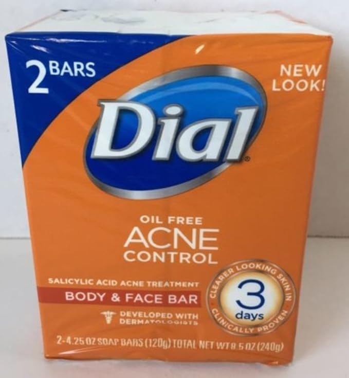 dial acne control face wash