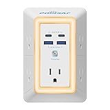 Multi Plug Outlet Surge Protector - POWSAF 5 Outlet