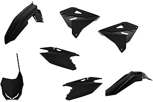 Polisport Motocross (MX) Restyling Kit for Suzuki RM 125/250 (2001-2008) Dirt Bike – OEM Quality, Durable, Flexible & Perfect