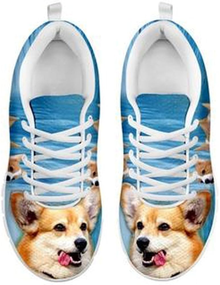 Cute Pembroke Welsh Dog Print Women's Casual Running