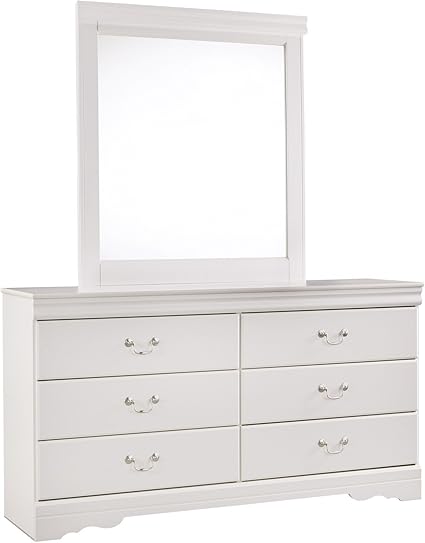 Amazon Com Anarasia Six Drawer Dresser And Mirror Ashley In