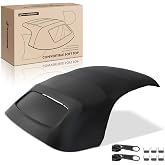 A-Premium Black Convertible Soft Top, Compatible with Porsche | for 911 2002-2012, Without Rear Window Glass