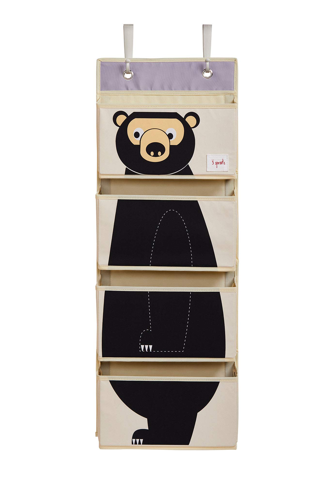Photo 1 of 3 Sprouts Over The Door Baby Organizer - Essential Newborn Nursery Storage, Toy Organizer for Room and Closet - Bedroom Storage - Hooks Included, Bear
