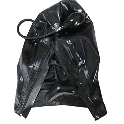 MFMYEE SM Latex Gag Inflatable Latex Plug,BDSM
