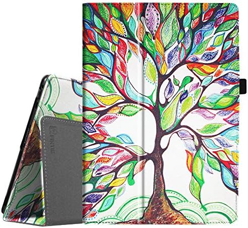 Fintie Folio Case for Lenovo Tab 4 10 PU Leather Folio Cover with Auto Sleep/Wake Feature for Lenovo Tab4 10 / Lenovo Tab4 10 Plus 10.1-Inch Android Tablet (2017 Release), Love Tree