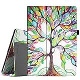 Fintie Case for Lenovo Tab 4 10 / Lenovo Tab 4 Plus 10 / AT&T Lenovo Moto Tab/Lenovo TAB E10 TB-X104F 10.1-Inch Tablet - Premium PU Leather Folio Cover with Auto Sleep/Wake, Love Tree