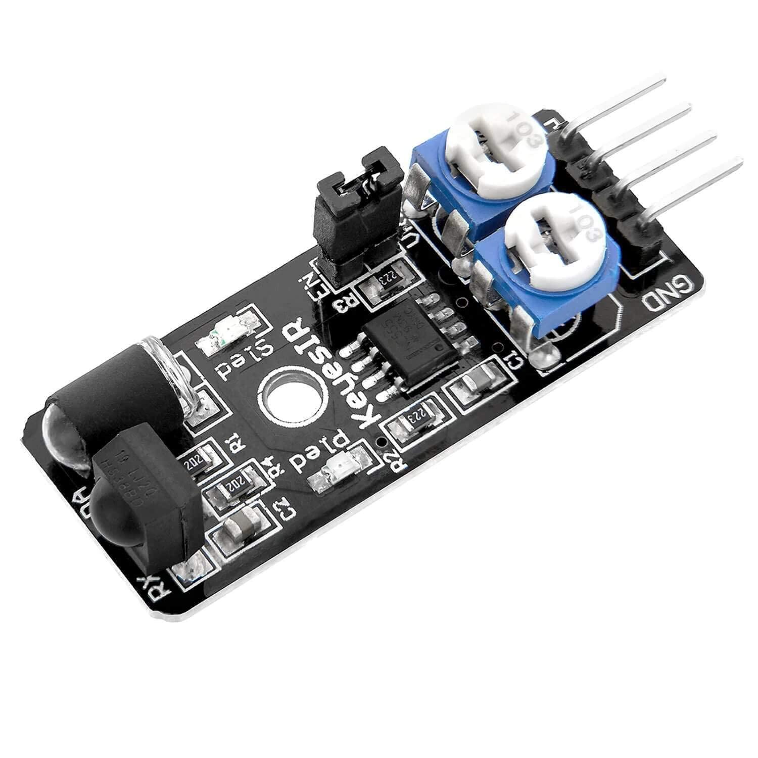AZDelivery 3 x KY-032 IR Infrared Obstacle Avoidance Sensor Distance Sensing Module compatible with Arduino Including E-Book! — image 1