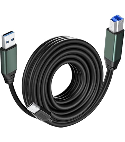 Amazon.com: Jelly Tang USB 3.0 Cable A Male to B Male 20Ft