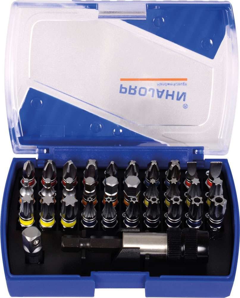 Projahn, 394089, Bitbox Marked with Point 32-Piece 1/4 Inch