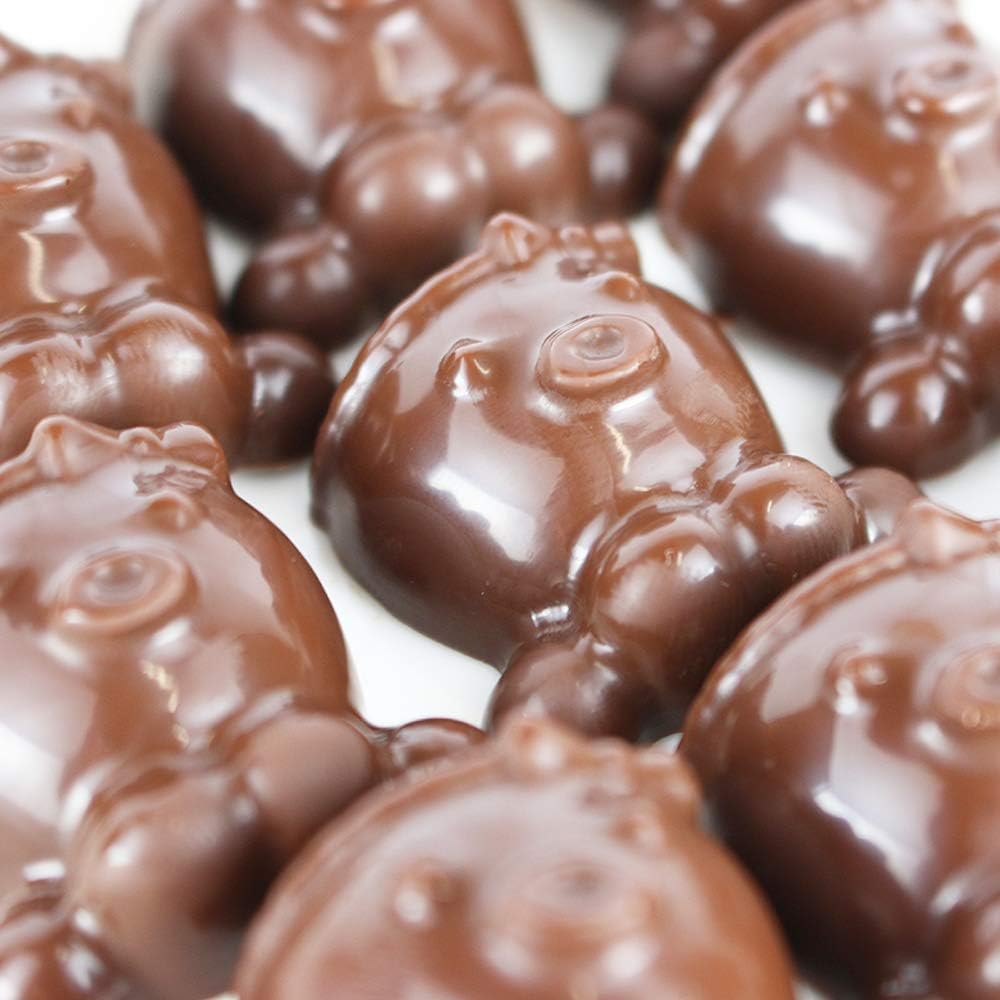 Amazon チョコ 型 シリコンモールド クッキー 16個 かわいいキャラクター 飴 チョコレート型 オンライン通販