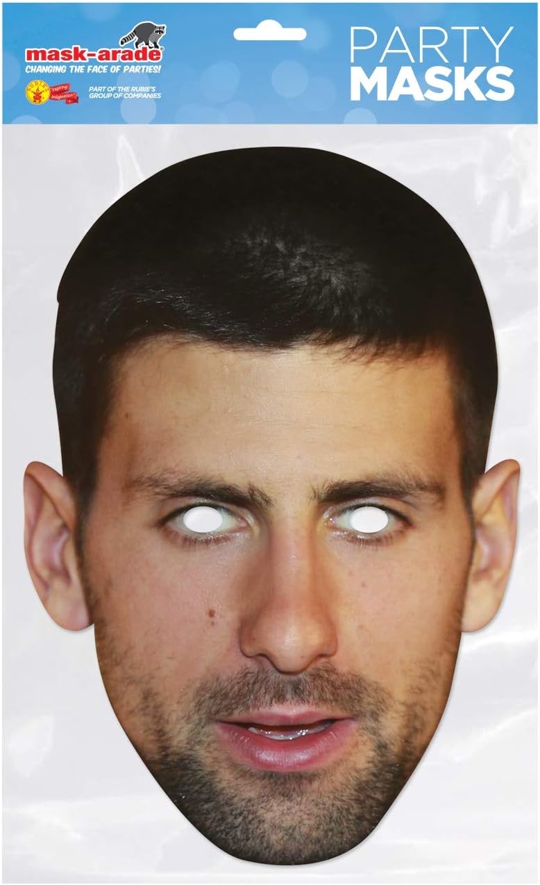 Internet Gift Store Novak Djokovic Celebrity Party Mask