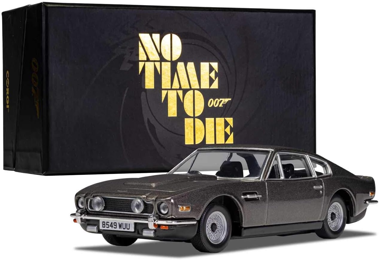 Corgi Diecast Model Cars, CC04314 James Bond Aston Martin DB5 'No Time To Die', Men, Women & Kids Souvenir Gifts from UK