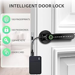Evanshow Fingerprint Door Lock Biometric Door Knob