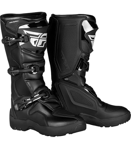 FLY RACING Viper バイクブーツ グレー/ブラック Amazon.com: Fly Racing FR5 Men's Protective Motocross Boots for