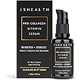 JSHealth Vitamin C Serum for Face - Brightening Hyaluronic Acid Serum - Anti Aging Vitamin C Face Serum - Hydrating Facial Serum with Niacinamide