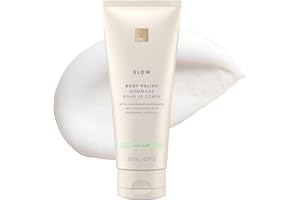 European Wax Center Slow Hair Growth Aloe Body Polish, Moisturizing & Exfoliating Body Scrub, Prevent Ingrown Hairs & Bumps, Vitamin E for Firming & Smoothing, Dry Sensitive Skin, 6.7oz