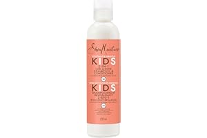 Shea Moisture Kids Coconut & Hibiscus 2 in 1 Shampoo and Conditioner for Thick, Curly Hair 237 ML