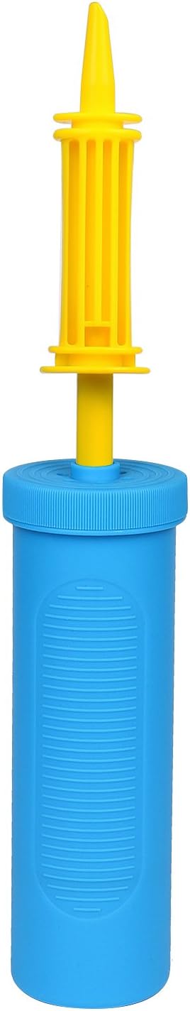 Aookey Balloon Inflator - Double Action Hand Hold Balloon Pump Perfect for Balloons, Yoga Balls, Pool Floats, Hopper Balls, Exercise Balls