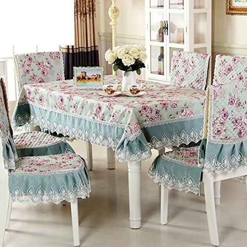 Pastoral fabric lace cover/Covers for back of chairs upholstery Kit-L
