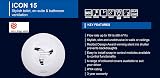 Airflow iCON 15 Extractor Fan 19 l/s 100mm Duct 9.4W Iris Shutter view 5
