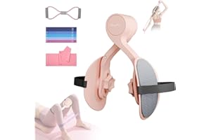 CHANGENOW Thigh Trainer Kegel Exerciser, Pelvic Floor Muscle Trainer with Figure 8 Resistance Band, Pilates Bands, Kegel Trainer for Postpartum Rehabilitation, Trimmer Inner Thigh, Thigh Toner Workout