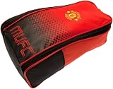 Manchester United Red Club Logo Shoe Bag 16x9x35 cm Official Licensed view 2
